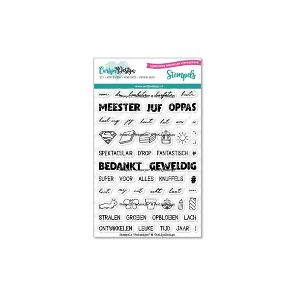 Bedankjes stempels CDST-0087