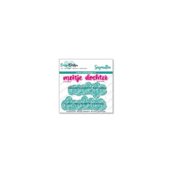 meisje dochter snijmallen CDSN-0173