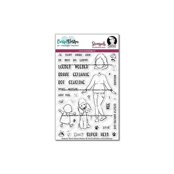 Mooie Mensen Moeder stempels CDSL-0001
