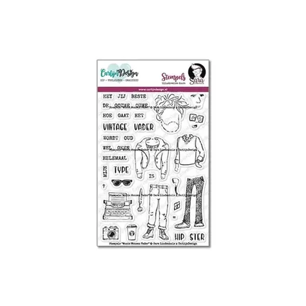 Mooie Mensen Vader stempels CDSL-0002