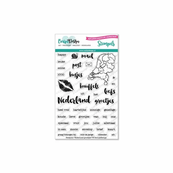 Nederland groetjes stempels CDST-0005