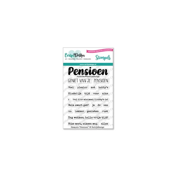 Pensioen stempels CDST-0071