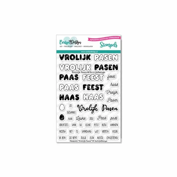 Vrolijk Pasen stempels CDST-0060