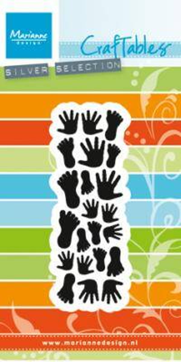 CR1457 Punch die Hands & feet