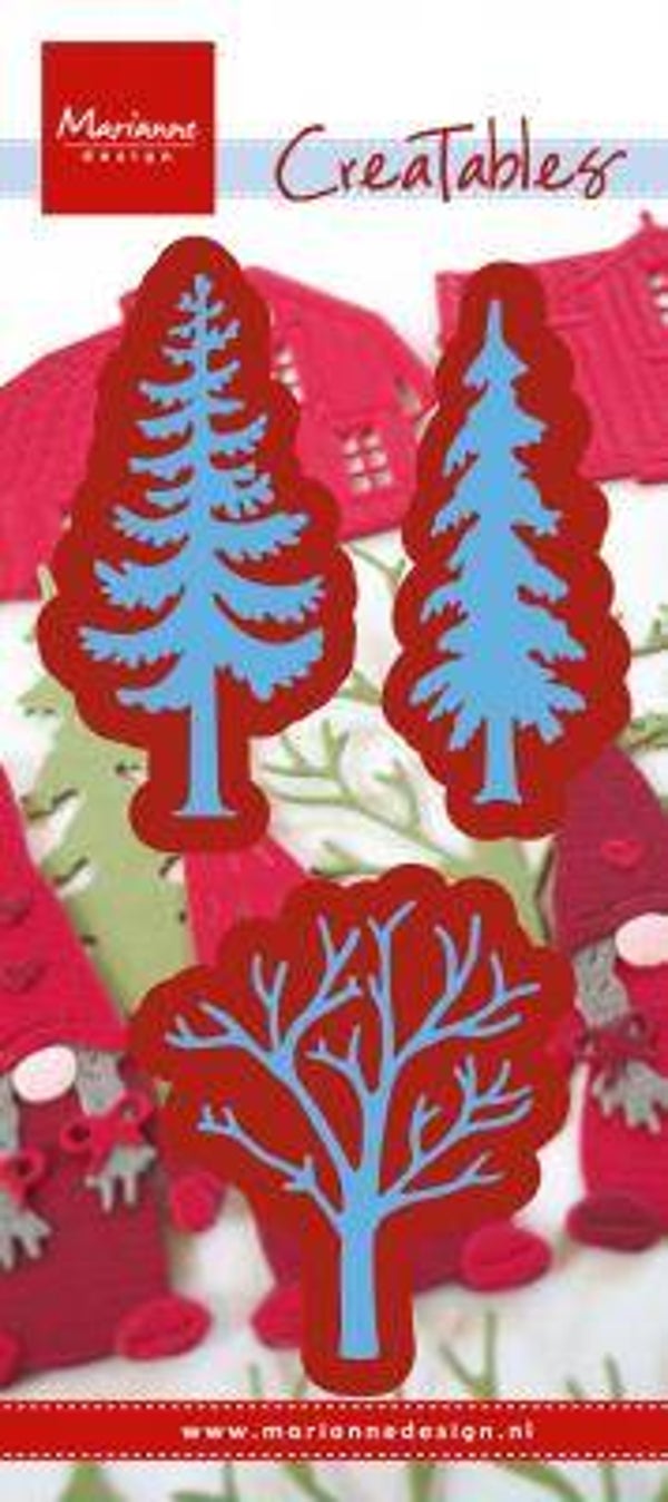 Forest trees (set of 3)