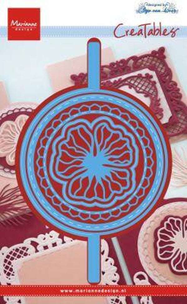 LR0570  Anja's vertical folding die (round)