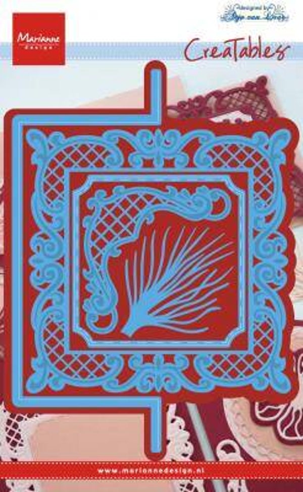 LR0571 Anja's vertical folding die (square)