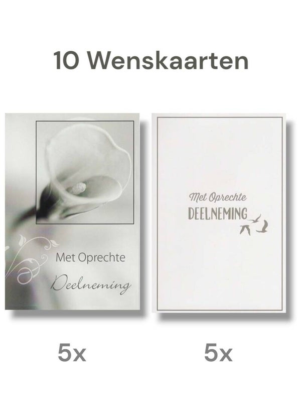 Met oprechte deelneming