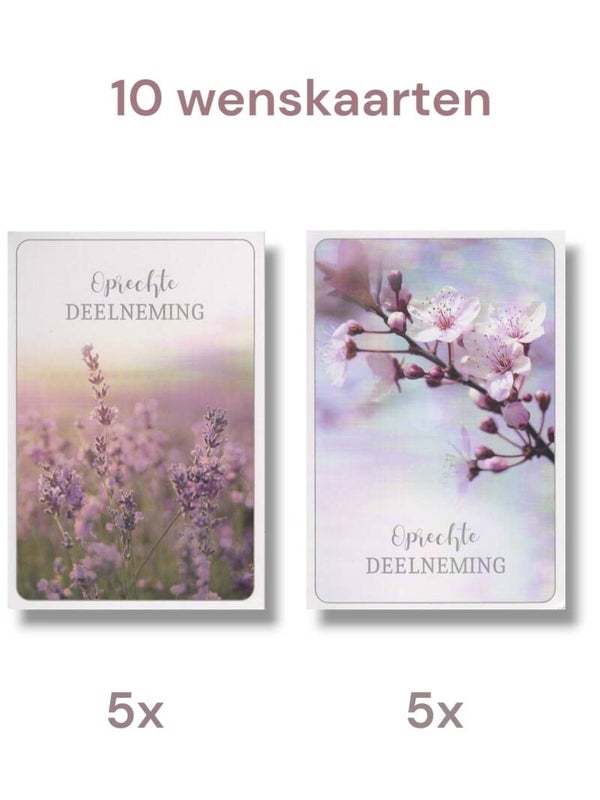 Met oprechte deelneming