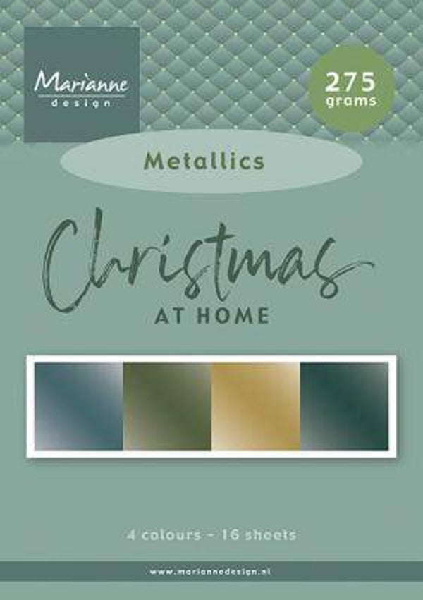 Christmas at home - Metallics