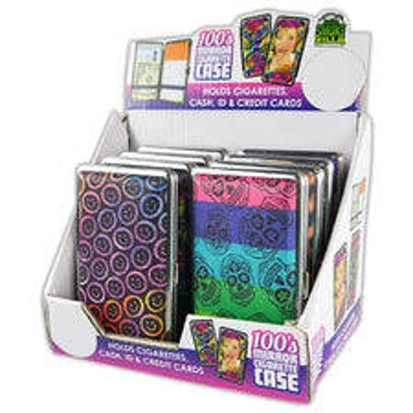 100s Cigarette Case with Mirror