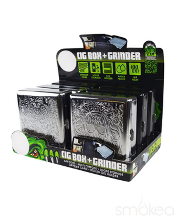 Smokezilla Cig Box w/ Grinder Card