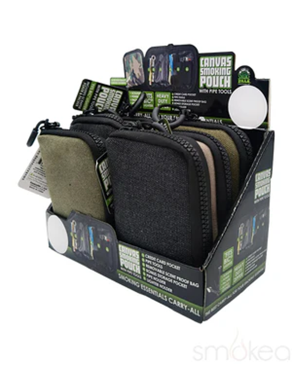 Smokezilla Canvas Smoking Pouch w/ Tools