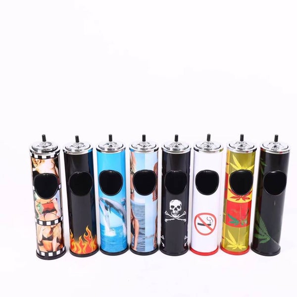 Modern Home Decor Large Metal Portable Ashtray