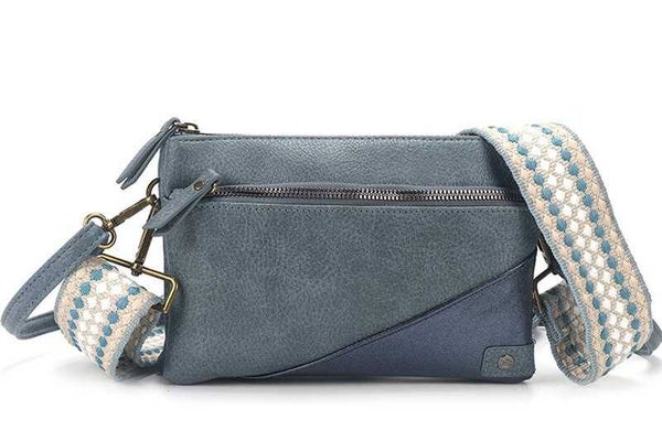 Schoudertasje / Crossbody Napoli New - Blauw