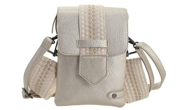 Champagne crossbody en telefoontasje Nancy / Metz