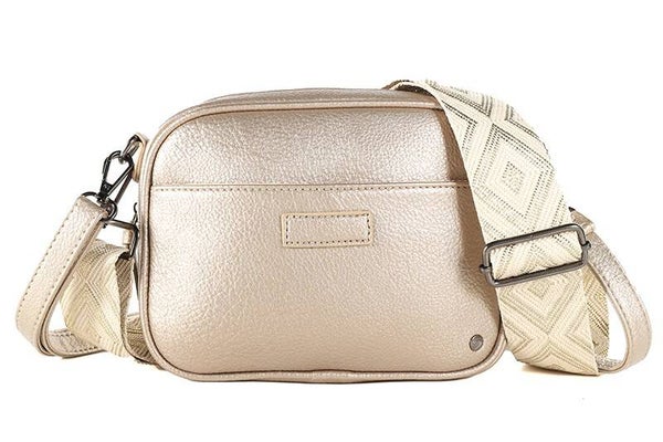 Schoudertas Santorini - Champagne