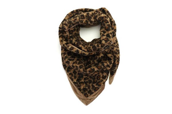 Sjaal La Parva - Camel panter