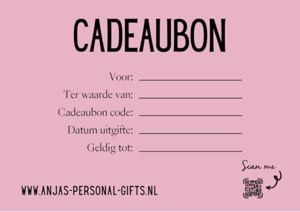 Cadeaubon € 15,00