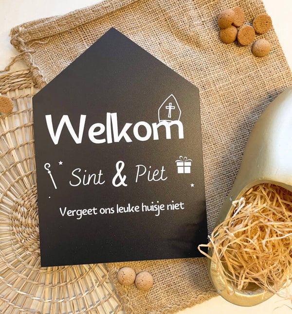 Huisje - Welkom Sinterklaas