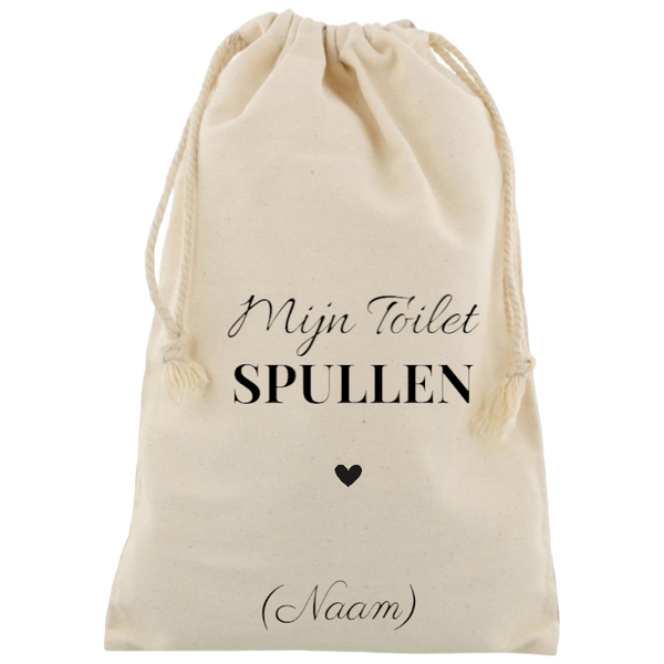Bewaarzak "Mijn Toiletspullen"