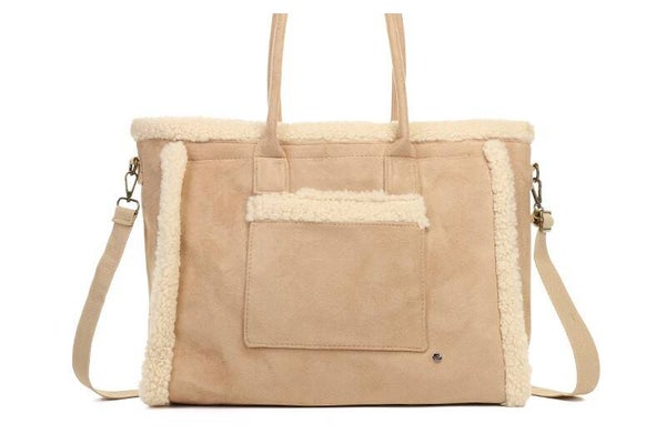 Schoudertas / Shopper Avoriaz - Naturel