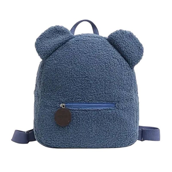 Teddy rugzak “Beer” - Blauw