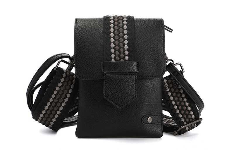 Telefoon / Schoudertasje Nancy / Metz - Black Grey