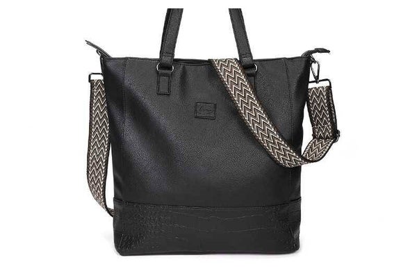 Schoudertas / Shopper Clever - Zwart