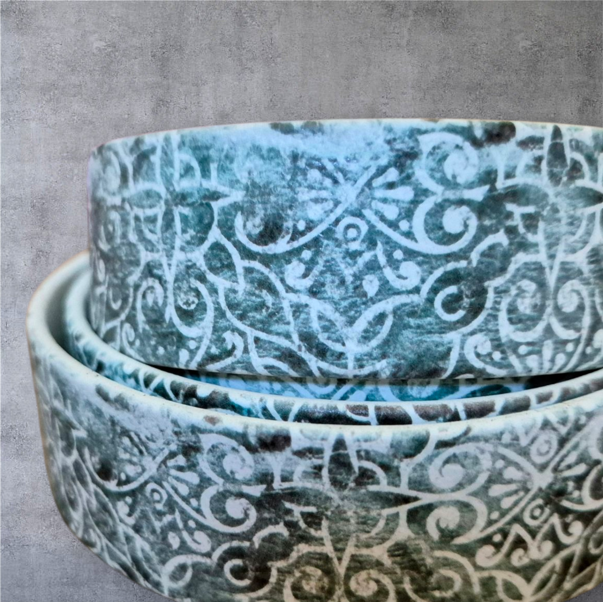 UV-Druck Biothane Halsband "Muster" 25mm