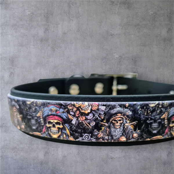 Argh Matey - UV-Druck Halsband 25mm