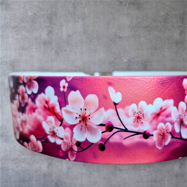 Kirschblüten - UV-Druck Halsband 38mm