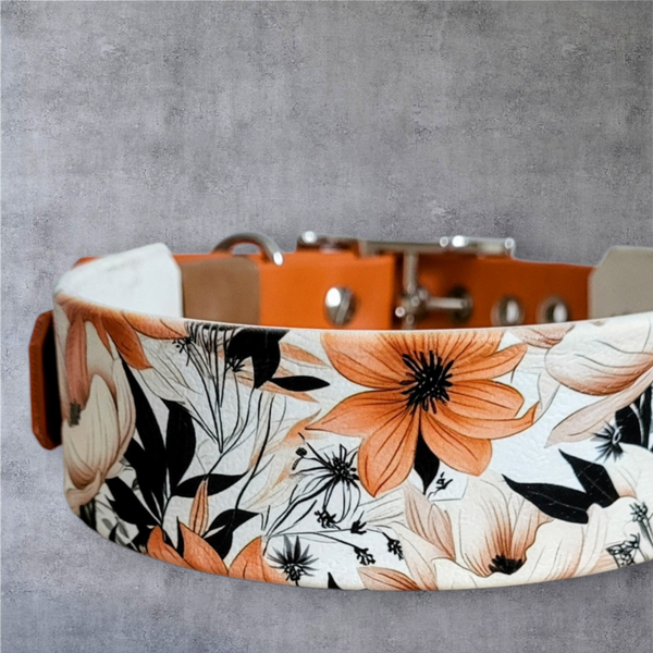 Vintage Botanika - UV-Druck Halsband 38mm