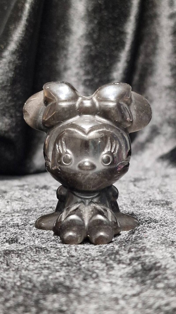 Mini Mouse Zilver Obsidiaan