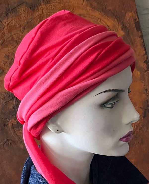 Chemomutsje roze-