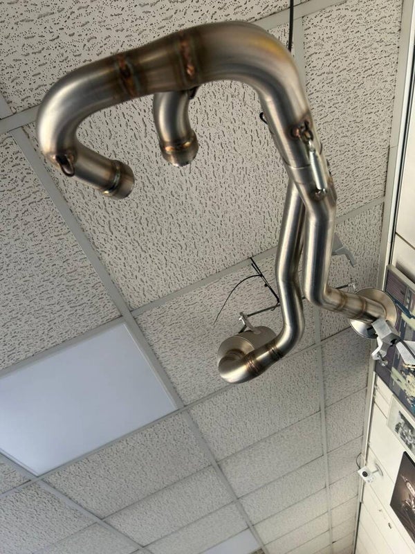 Nieuw dubbelle uitlaat systeem HGS TE/TC/SMR racing extra licht