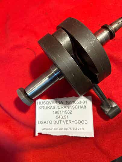 Husqvarna krukas/crankshaft 1981/1982