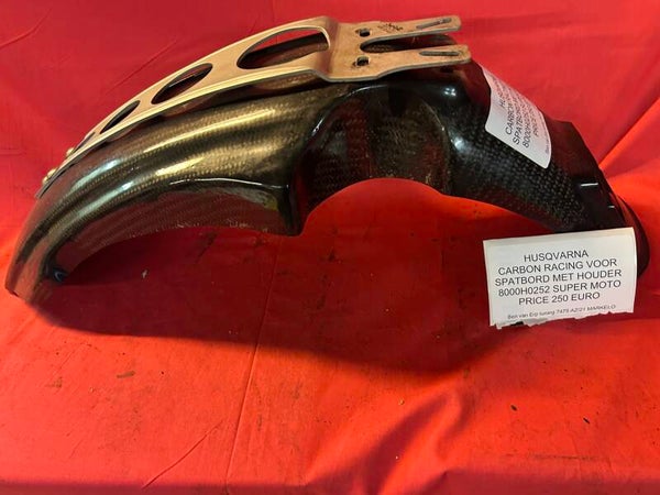 Carbon voorspatbord Supermotard
