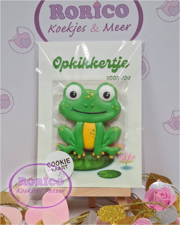 Opkikkertje voor jou - Cookie Kaart