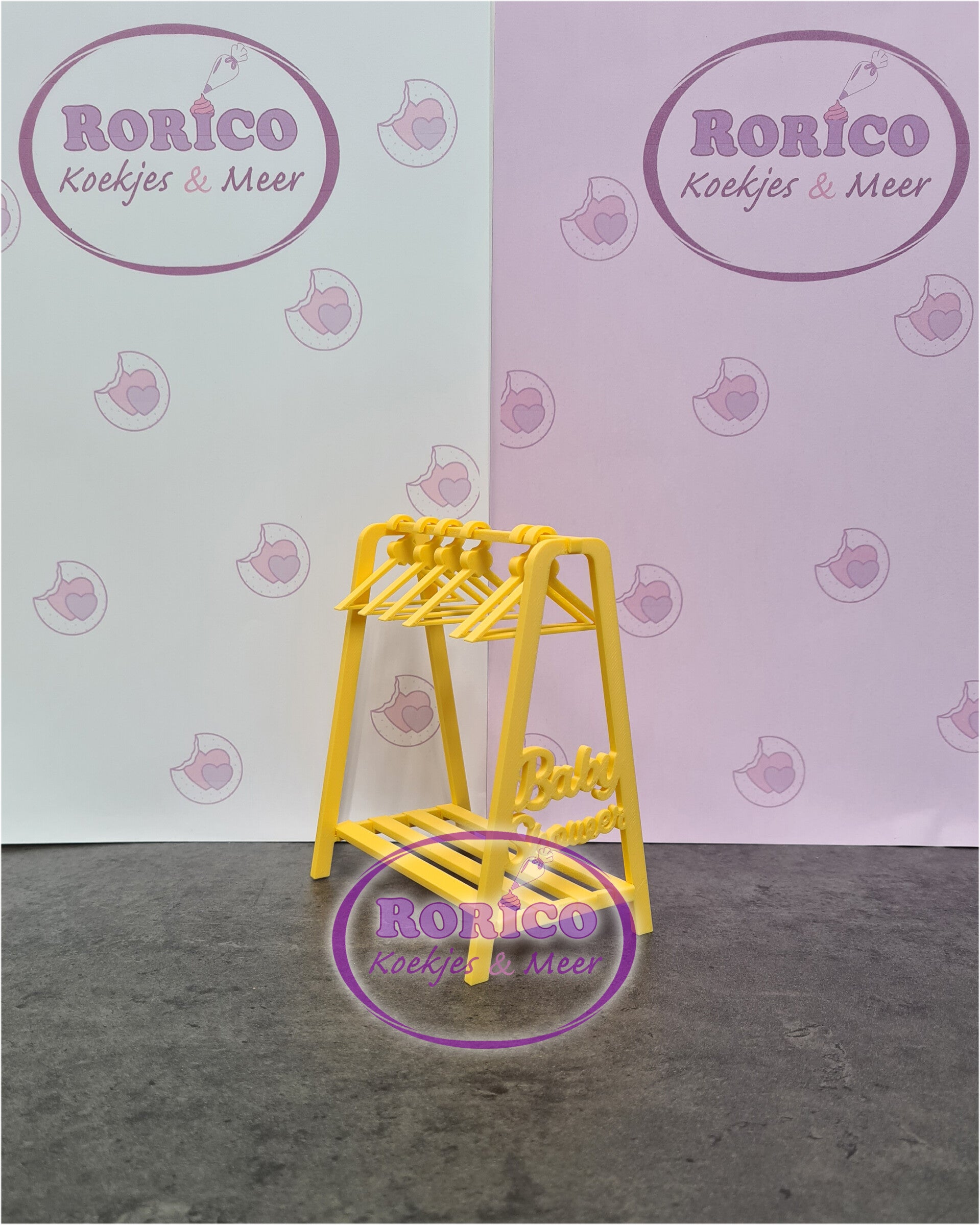 " Kledingrekje " voor koekjes - klein - div opties