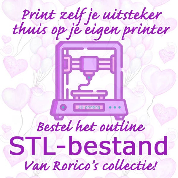 STL bestand van uitsteker uit de Rorico collectie
