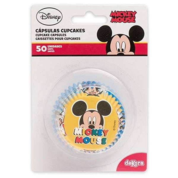 DeKora cupcake vormpjes Mickey - 50/pk