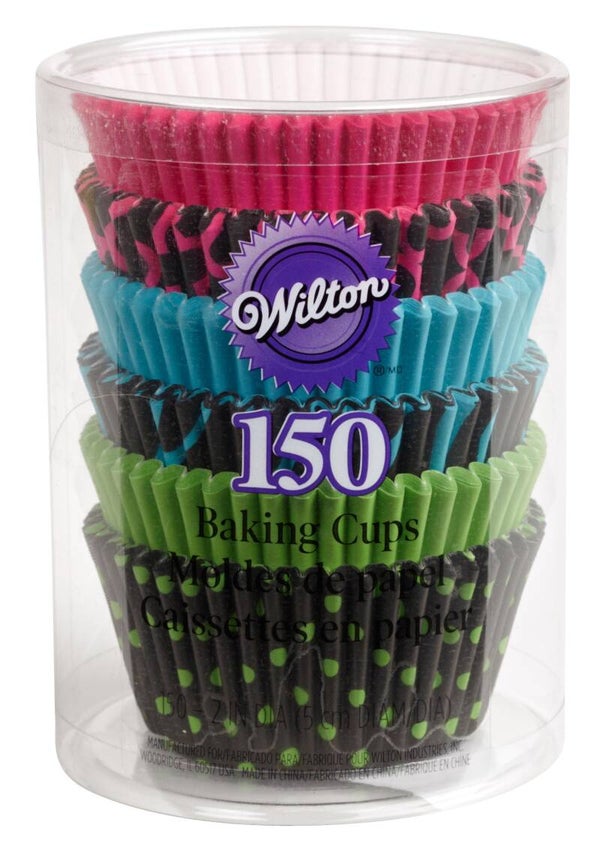 Cupcake Vormpjes Wilton - Neon Darks - 150st