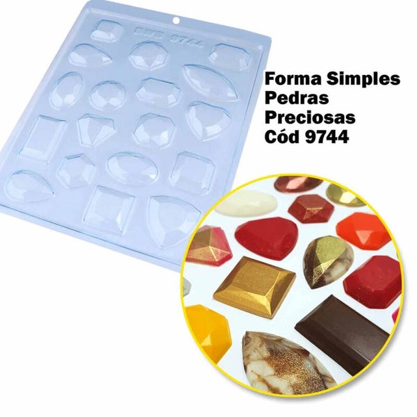 Diamanten - chocomal enkel BWB