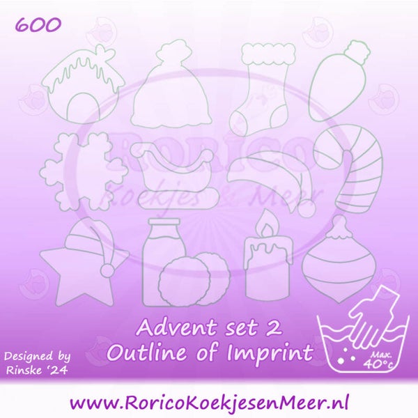600 - Advent set 2 (12-delig)