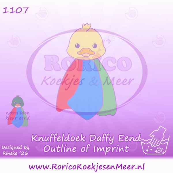 1107 - Knuffeldoekje Daffy