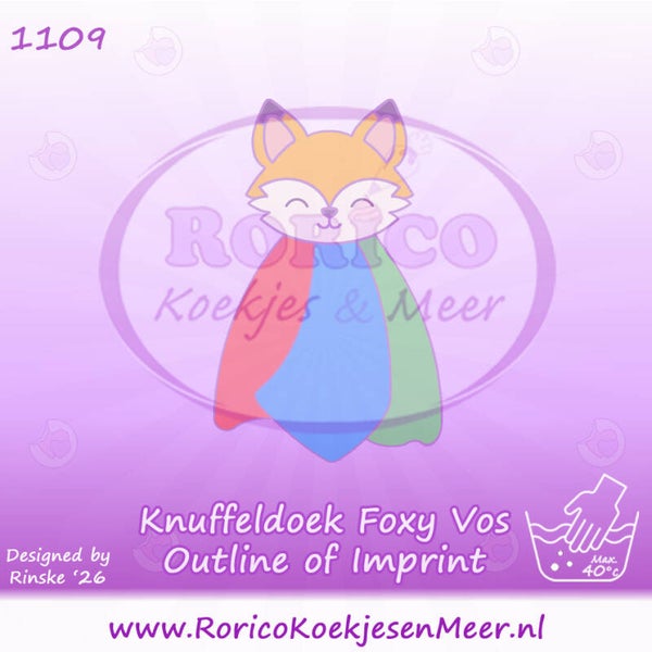 1109 - Knuffeldoekje Foxy