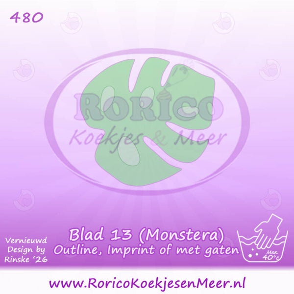 480 - Blad 13 (Monstera)