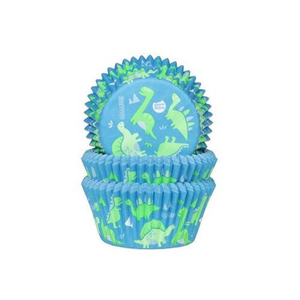Cupcake Vormpjes HoM Dinosaurus 50x33mm. 50st.