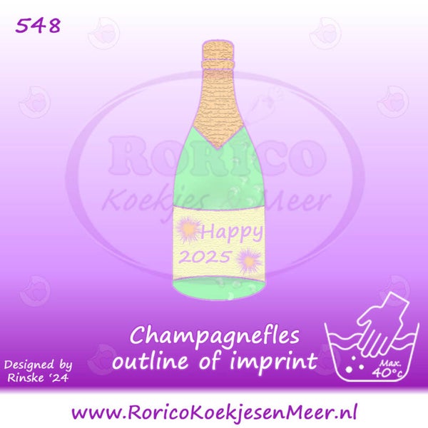 548 - Champagne fles
